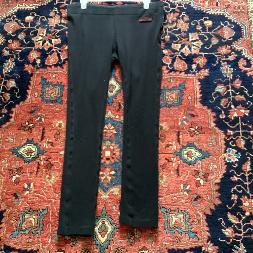 Burberry Sport Black Size Zipper Leggins Size L - Picture 6 of 10
